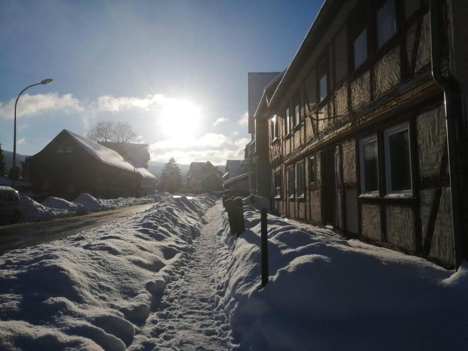 Guenstige, Schoene Ferienwohnung Im Wanderparadies Wernigerode Ngoại thất bức ảnh